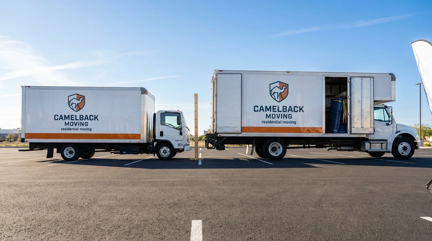 Moving truck size capacity guide in Tuscaloosa